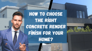 Read more about the article How to Choose the Right Concrete Render Finish for Your Home
