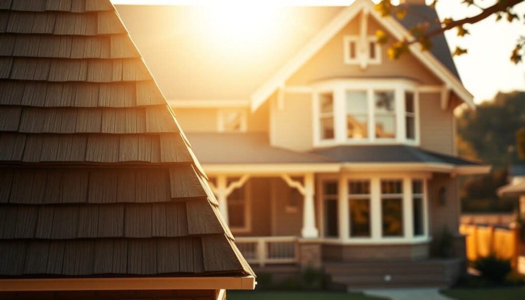 A bungalow facade bathed in warm, golden sunlight, with intricate architectural details and textured surfaces. In the foreground, a close-up view showcases the delicate shingles, carefully crafted moldings, and a prominent bay window. The middle ground reveals the full front elevation, highlighting the symmetry and balance of the design. In the background, a soft, blurred landscape sets the scene, creating a sense of depth and atmosphere. The lighting is natural and diffused, casting subtle shadows that accentuate the three-dimensional form of the building. The overall mood is one of timeless elegance and craftsmanship, reflecting the essence of professional bungalow rendering techniques. A bungalow facade bathed in warm, golden sunlight, with intricate architectural details and textured surfaces. In the foreground, a close-up view showcases the delicate shingles, carefully crafted moldings, and a prominent bay window. The middle ground reveals the full front elevation, highlighting the symmetry and balance of the design. In the background, a soft, blurred landscape sets the scene, creating a sense of depth and atmosphere. The lighting is natural and diffused, casting subtle shadows that accentuate the three-dimensional form of the building. The overall mood is one of timeless elegance and craftsmanship, reflecting the essence of professional bungalow rendering techniques.