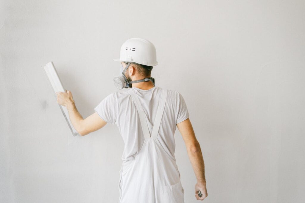 How to clean a rendered walls