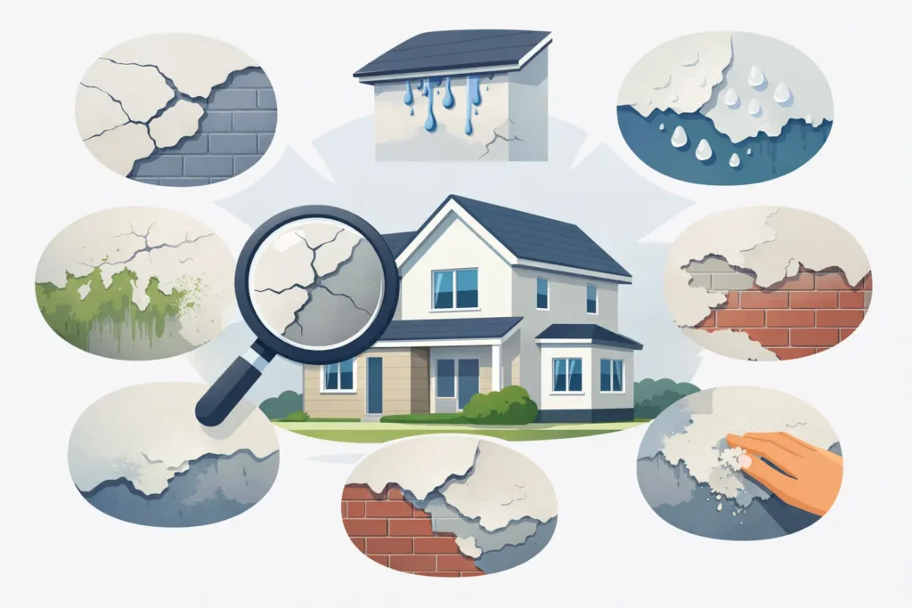 7 Signs of Render Damage to Watch For