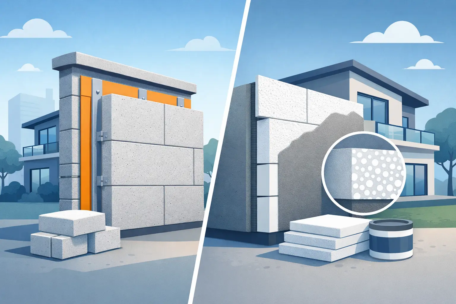 Read more about the article Hebel Cladding vs Polystyrene Cladding