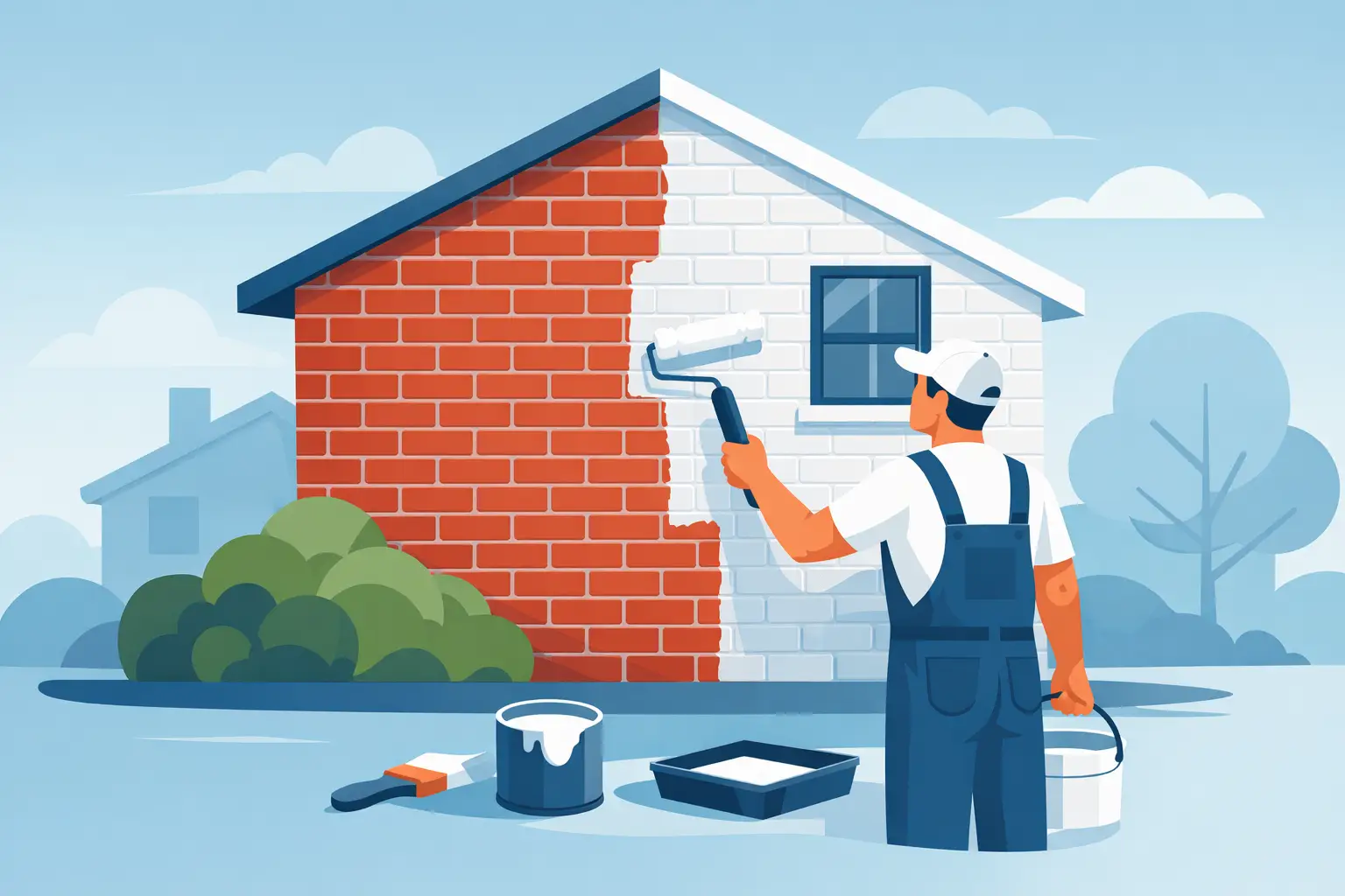 Read more about the article Can You Render Painted Brick?