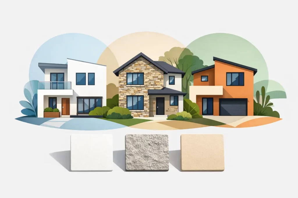 Which Render Finishes Suit Your Property?