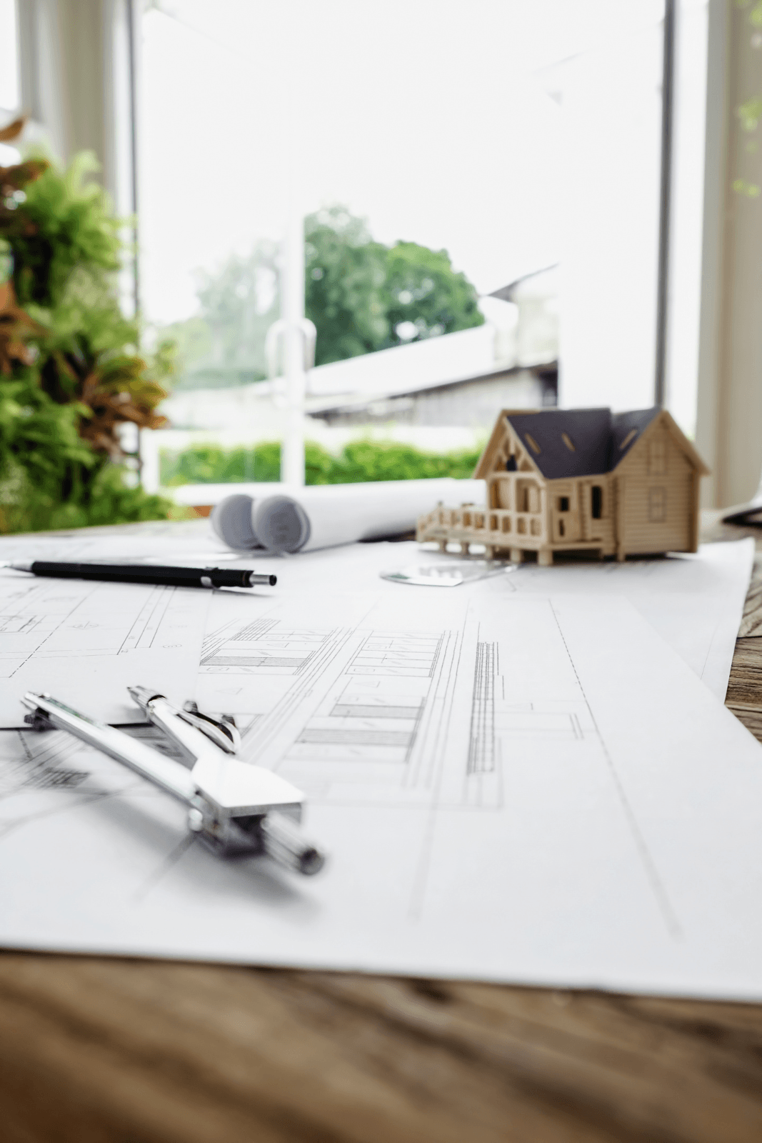Commercial building rendering services