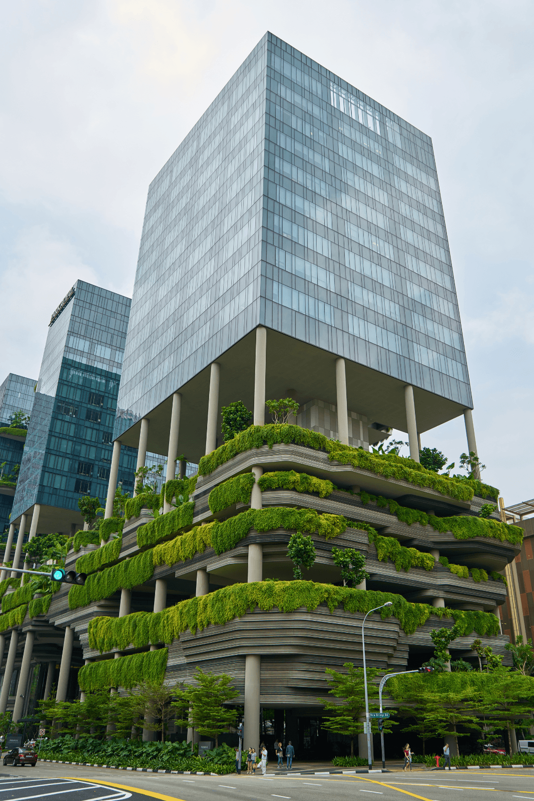 Commercial building rendering services
