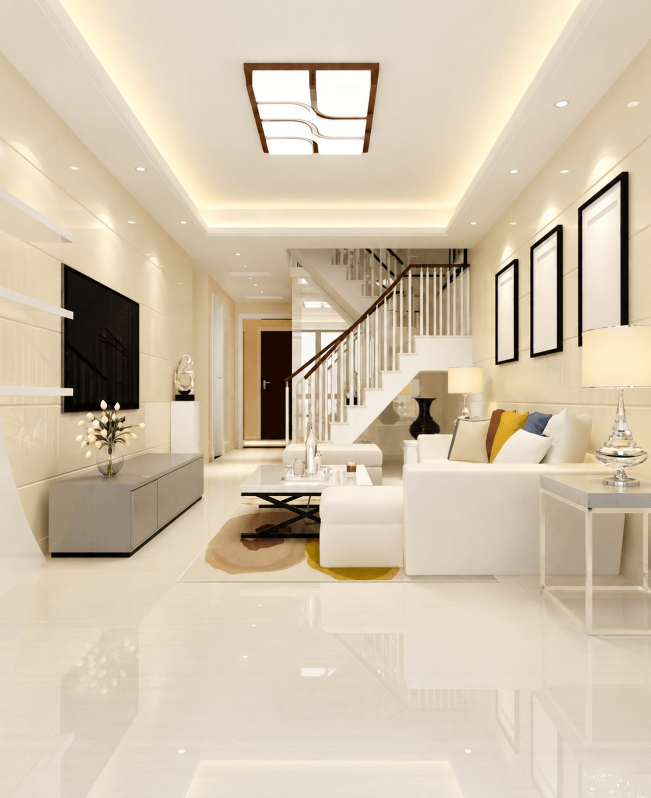 Interior rendering services for modern homes