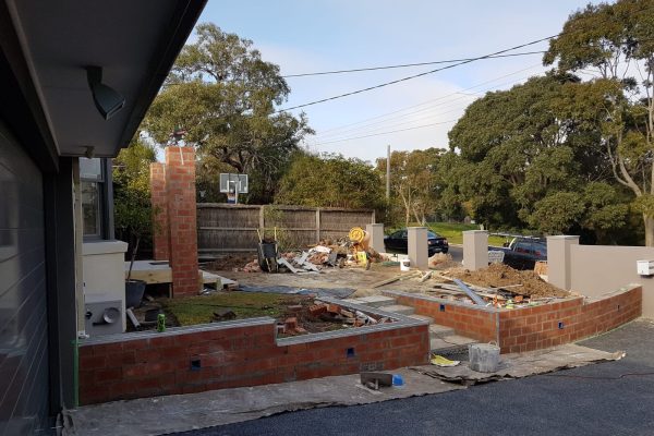 Nice house cement rendering