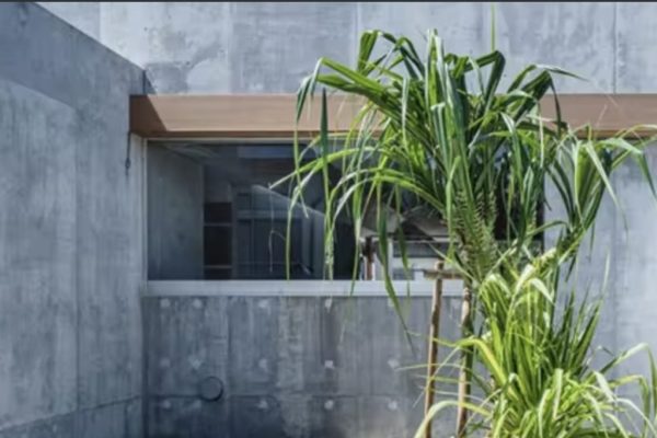 Exterior rendering of house