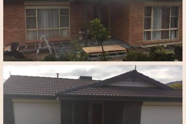 Wall finish of house