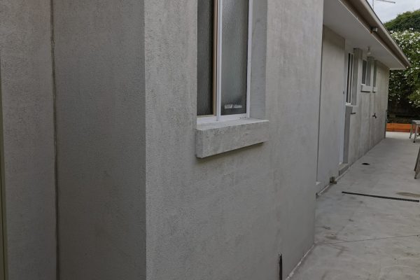 House wall cement rendering